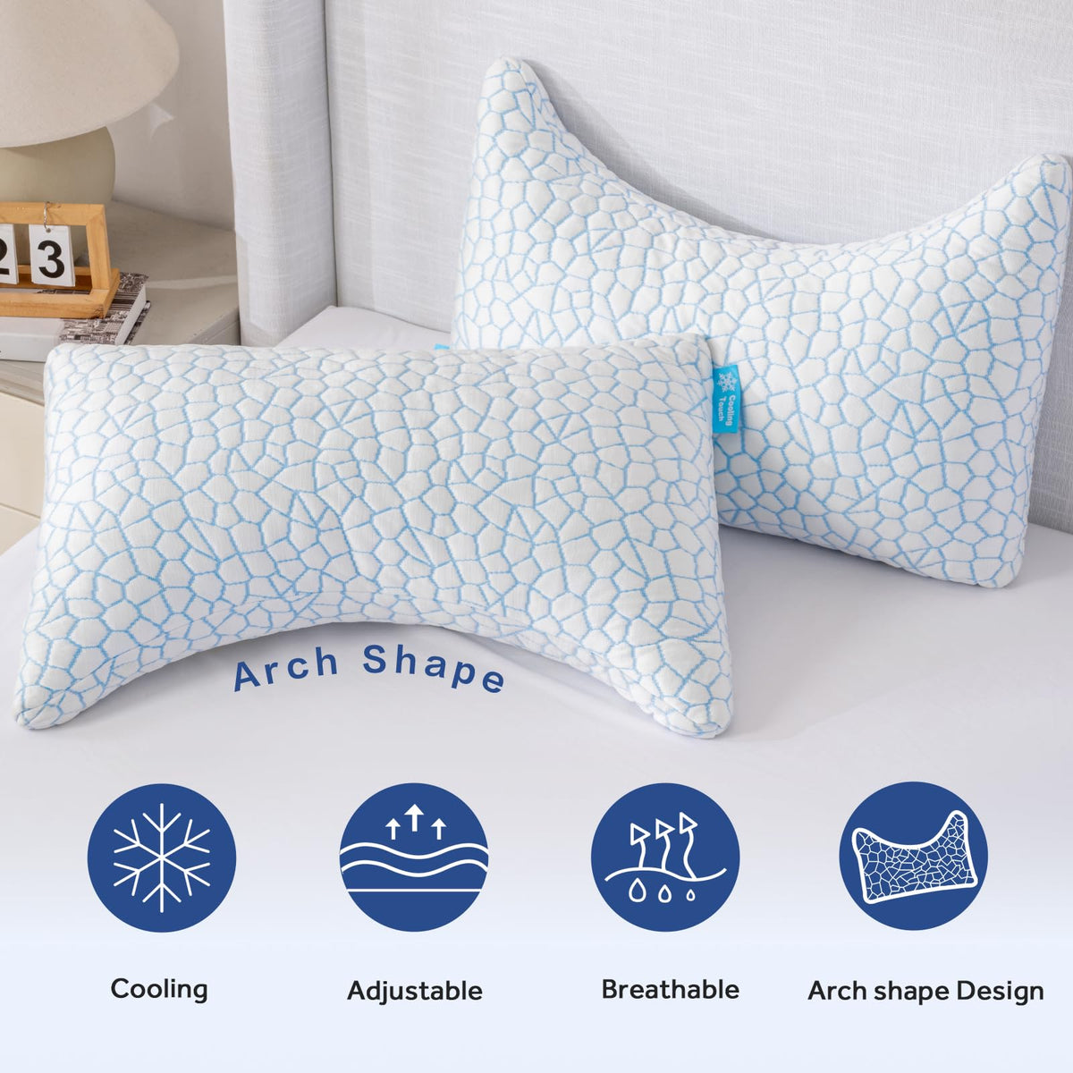 QUTOOL memory foam fill with responsive recovery for lasting support