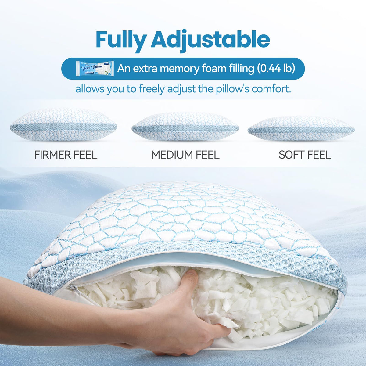 QUTOOL removable machine-washable cover offers easy cleaning and ongoing freshness