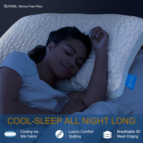 QUTOOL silky ice fabric on both sides for breathable comfort.