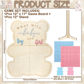 Quzzil bear-themed decor adds charm and doubles as nursery keepsake.