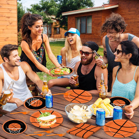 Qyeahkj basketball-party-decor-setup—ready-to-use decor that simplifies party prep.
