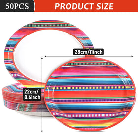 Qyeahkj Fiesta plates show two pattern designs for vibrant table decor.