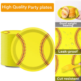 Qyeahkj softball forks for sturdy casual party service.