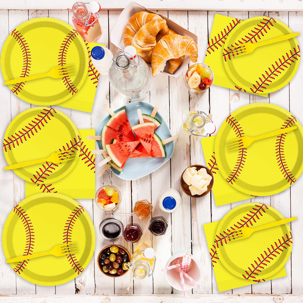Qyeahkj softball supplies bundle supports easy event planning.