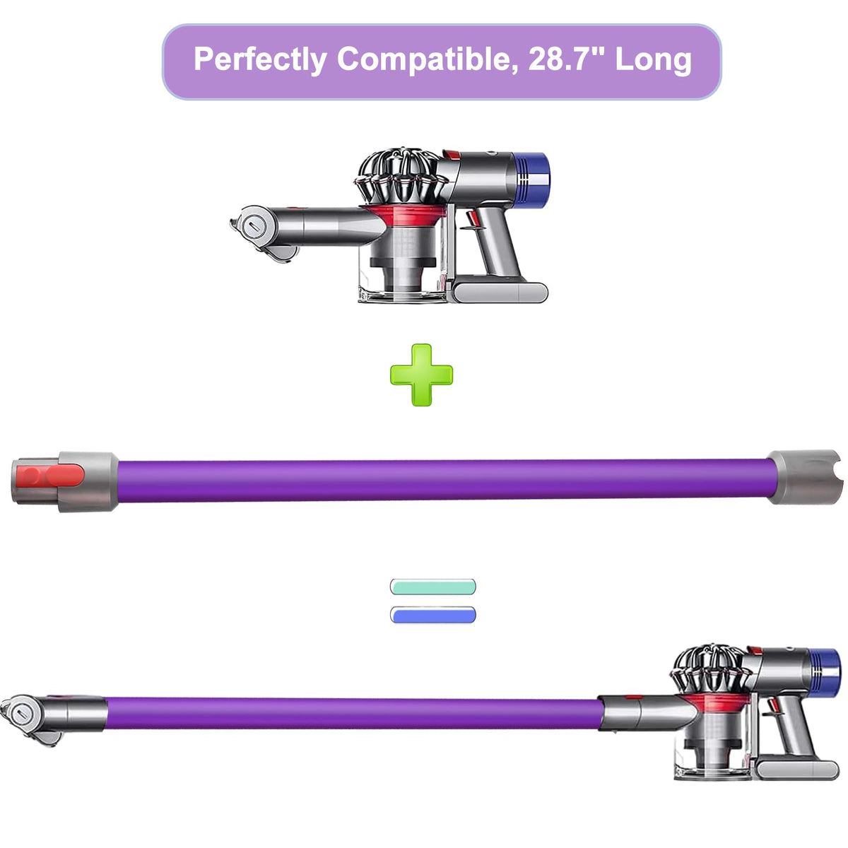 Qygba aluminum alloy wand delivers durable construction and reliable fit