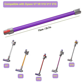 Qygba extension wand with quick-release for easy tool-free attachment