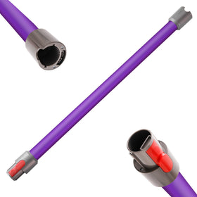 Qygba replacement wand for Dyson V15 in purple extends reach to high corners