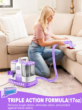 QynTo H3B cleaning hose attachments for versatile upholstery and car interiors.