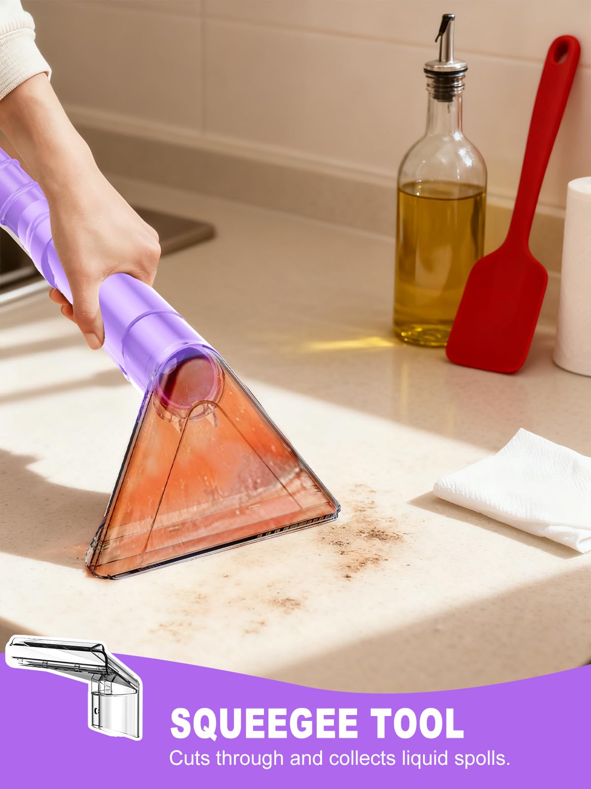 QynTo H3B self-cleaning tool keeps the unit fresh for next use.