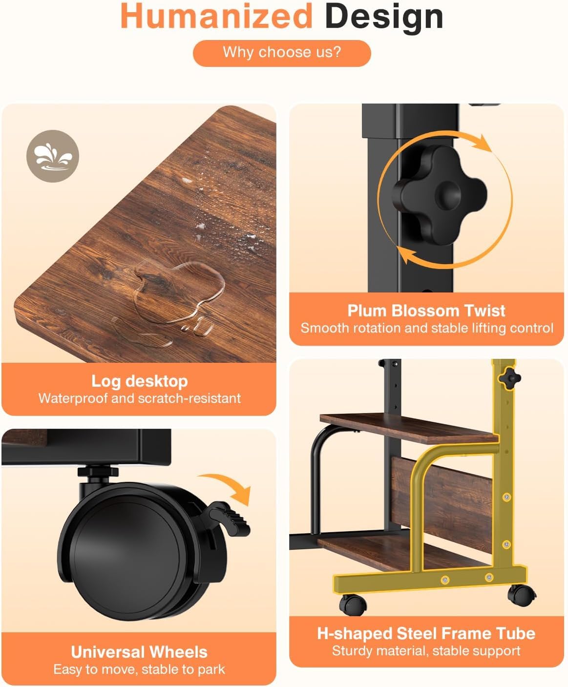 QZMDSM compact desk fits small spaces without fuss.