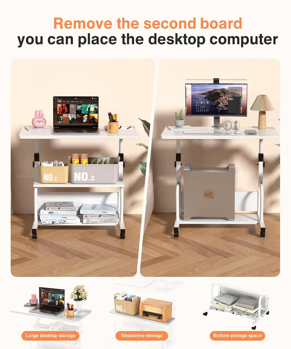 QZMDSM compact desk suited for small-space apartments and multiuse rooms