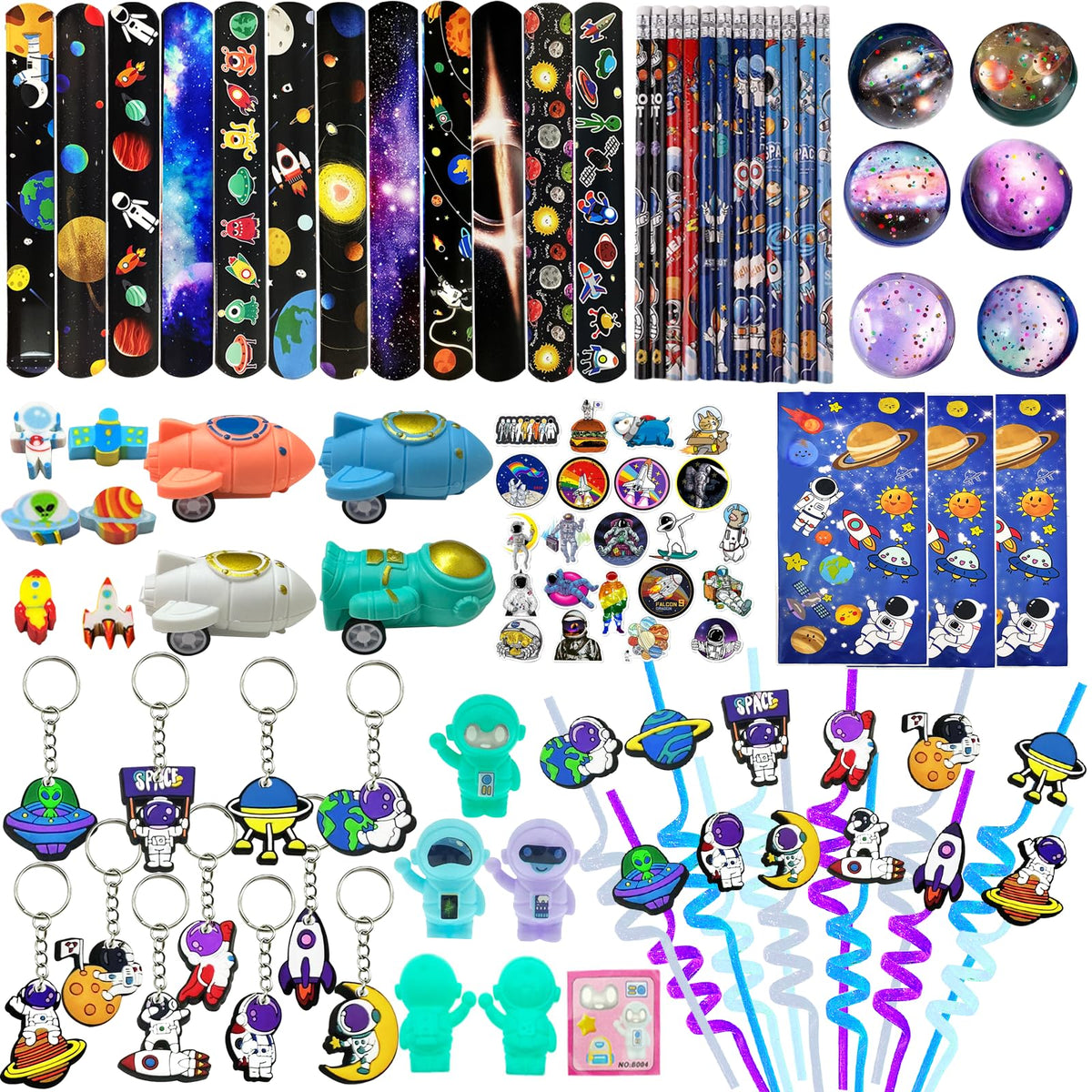 QZYCMHOO galaxy slap bracelets for space party wear