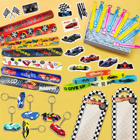 QZYCMHOO Race Car DIY Stickers ready for customization and classroom crafts