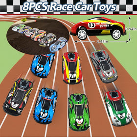 QZYCMHOO Race Car Sunglasses included for playful party shade moments