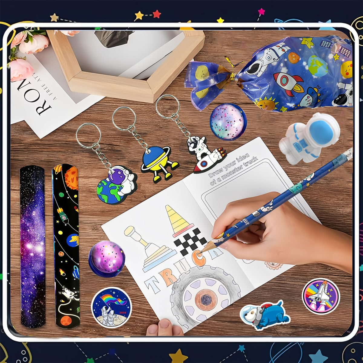 QZYCMHOO space pencils add color and creativity