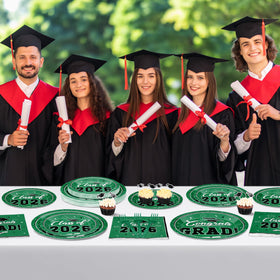 QZYL versatile 2026 grad supplies for various graduation celebrations.