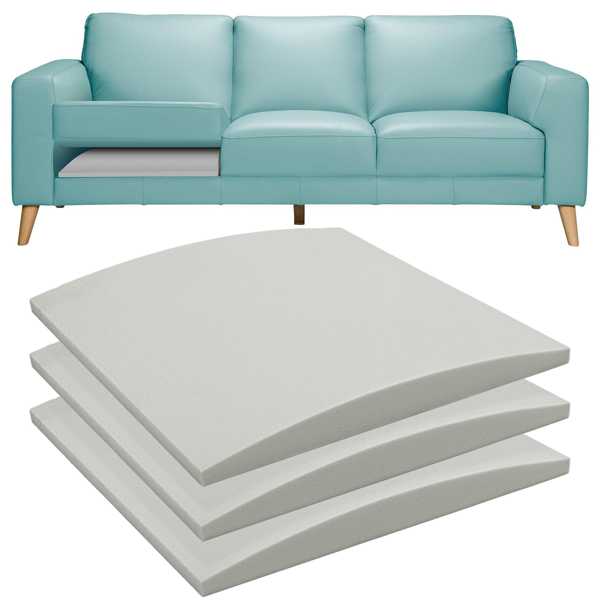 RA RUNNING ALIEN couch cushion support for sagging under cushions restores firmness