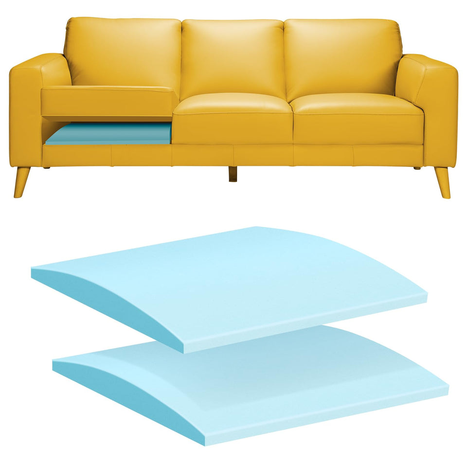 RA RUNNING ALIEN blue arc under cushion supports sagging seat