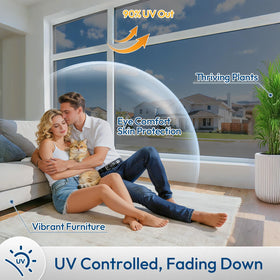 Rabbitgoo heat-blocking film reduces indoor heat for cooler rooms