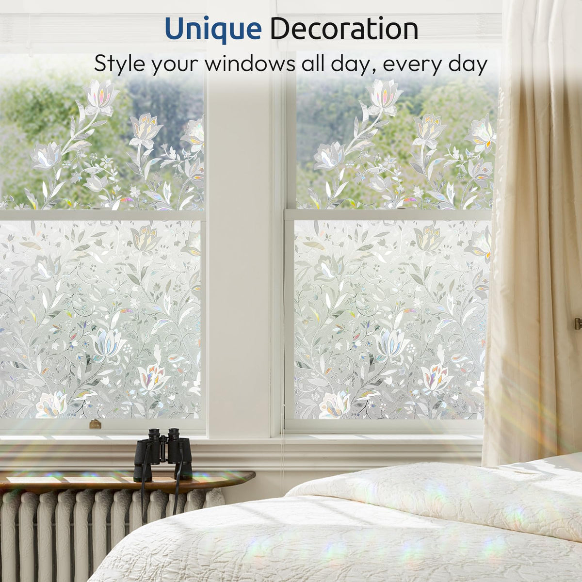 No chemical odors; safe, clean window film for living spaces.