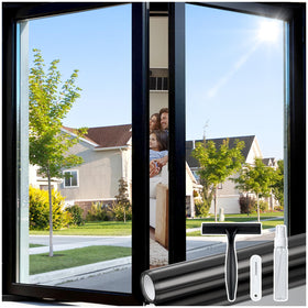 Rabbitgoo one-way film with reflective surface for daytime privacy while viewing outdoors