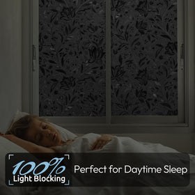 Rabbitgoo privacy window film blocks views with modern style.