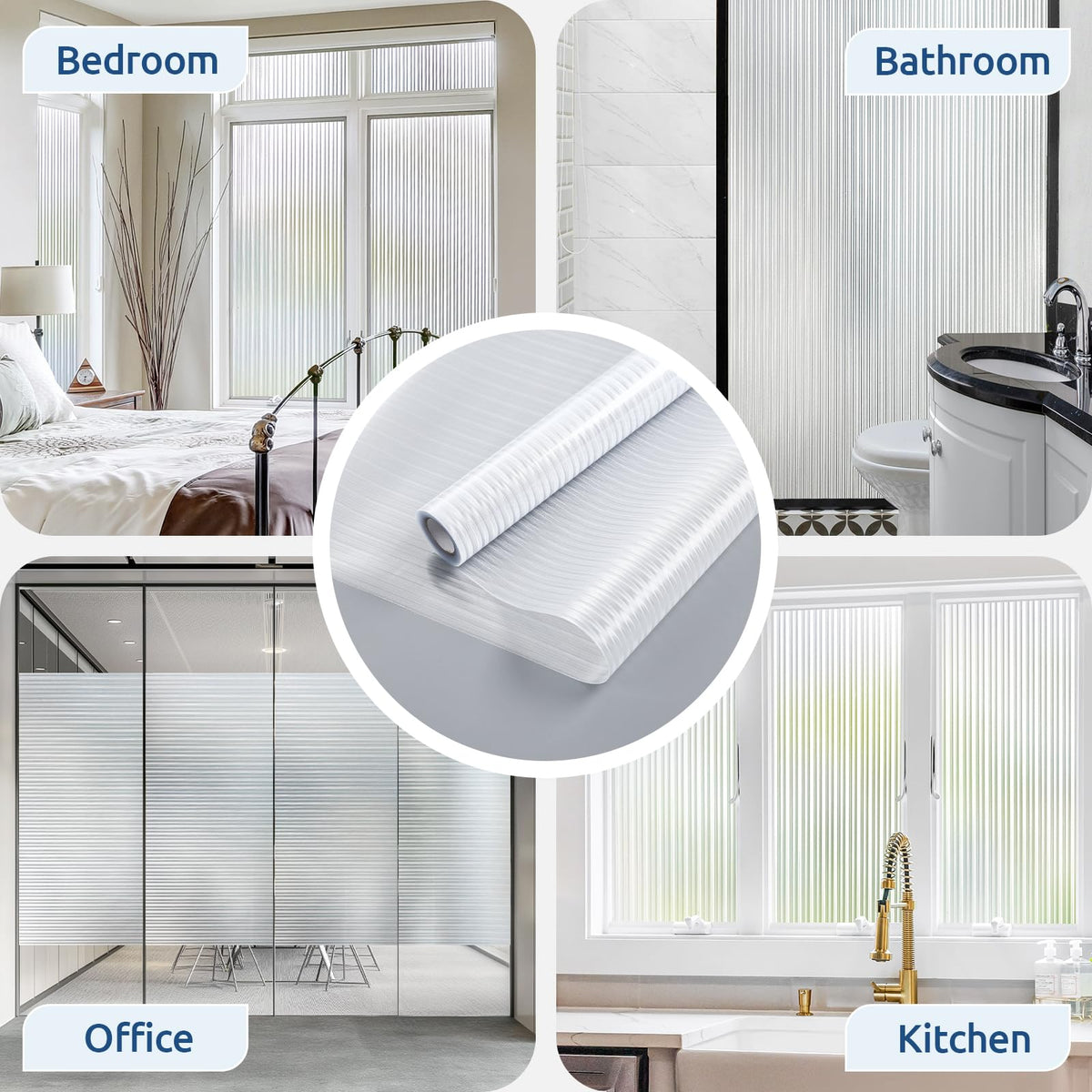 Rabbitgoo removable reusable film offers flexible décor updates.