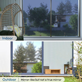 Rabbitgoo removable film is ideal for temporary privacy and light management.