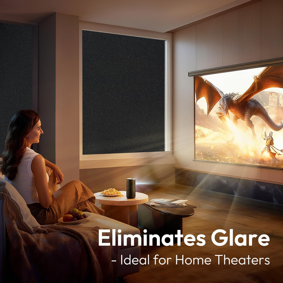 Rabbitgoo removable window film peels away cleanly without damage