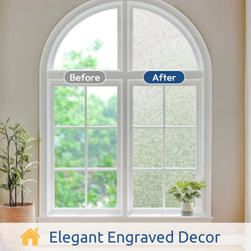 Rabbitgoo uv blocking glass film reduces glare and heat.
