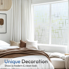 Rabbitgoo UV blocking window film reduces sun glare and protects furnishings.