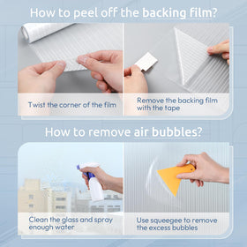 Rabbitgoo versatile glass film fits clean flat surfaces.