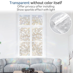 Rabbitgoo renter-friendly privacy film upgrades windows without permanent changes.