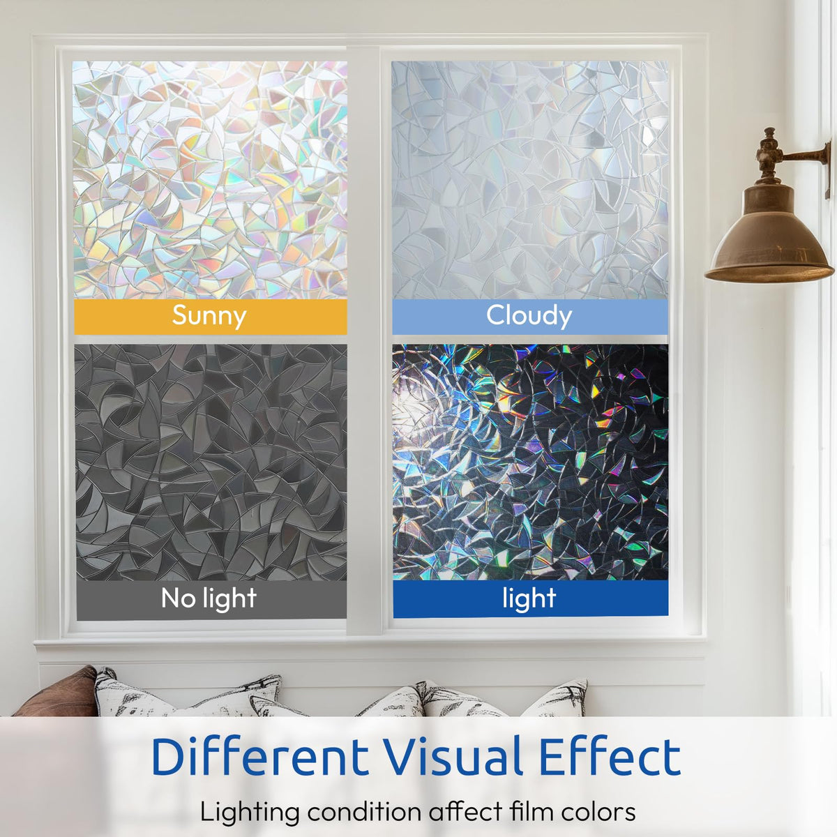 Rabbitgoo 3D prism film reduces glare for comfortable viewing.