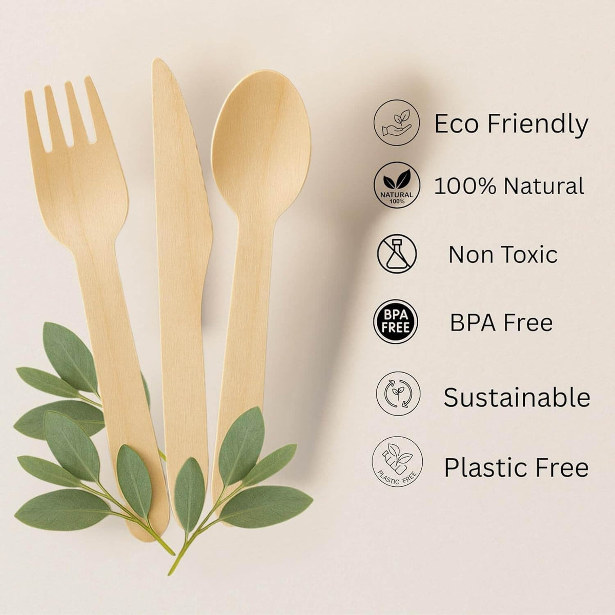 Raeline Kids My First Rodeo wood utensils add natural charm and mess-free serving.