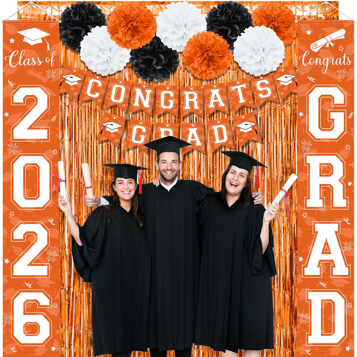 Ragnhild 2026 black foil balloons elevate party flair