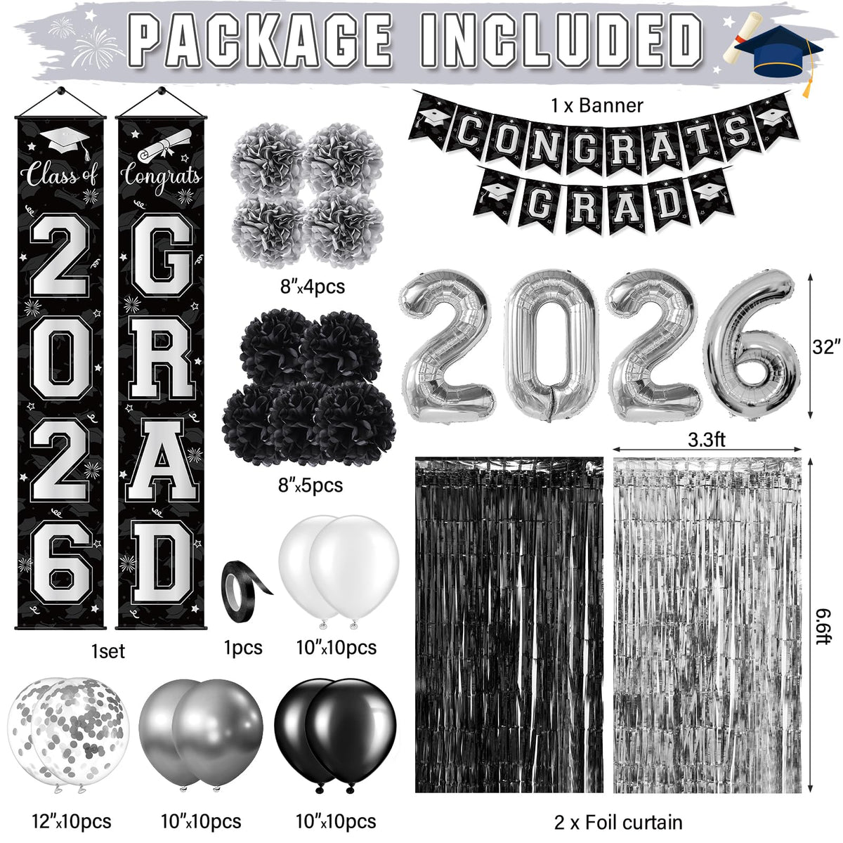 Ragnhild congrats grad banner for a striking photo backdrop