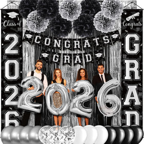 Ragnhild graduation banner door sign to create a bold entry backdrop