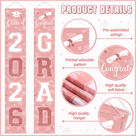 Ragnhild Congrats Grad banner set creates bold messages for party walls