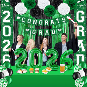 Ragnhild graduation party backdrop invites guests to pose and remember