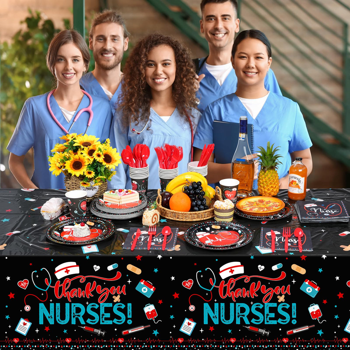 Ragnhild nurse napkins 6.5x6.5 inches aid quick cleanups.