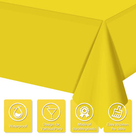 Ragnhild tablecloth close-up highlighting scratch resistance and non-toxic material.