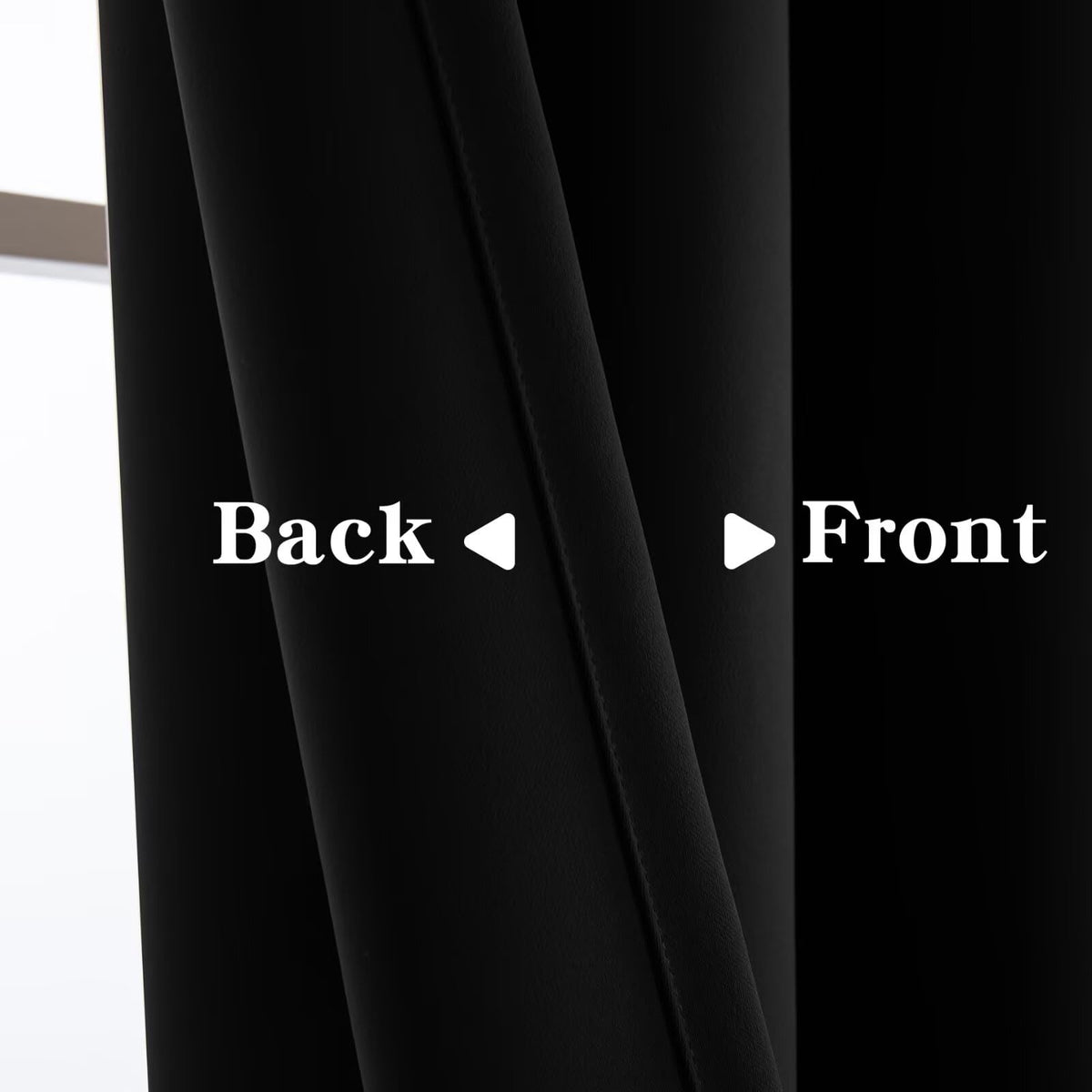 RainCharm energy-saving drapes in modern design help lower cooling costs.