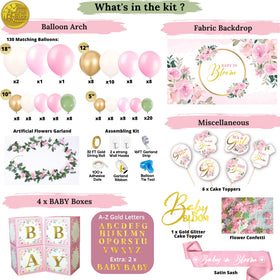 RainMeadow baby boxes with letters for a coordinated, reusable decor option
