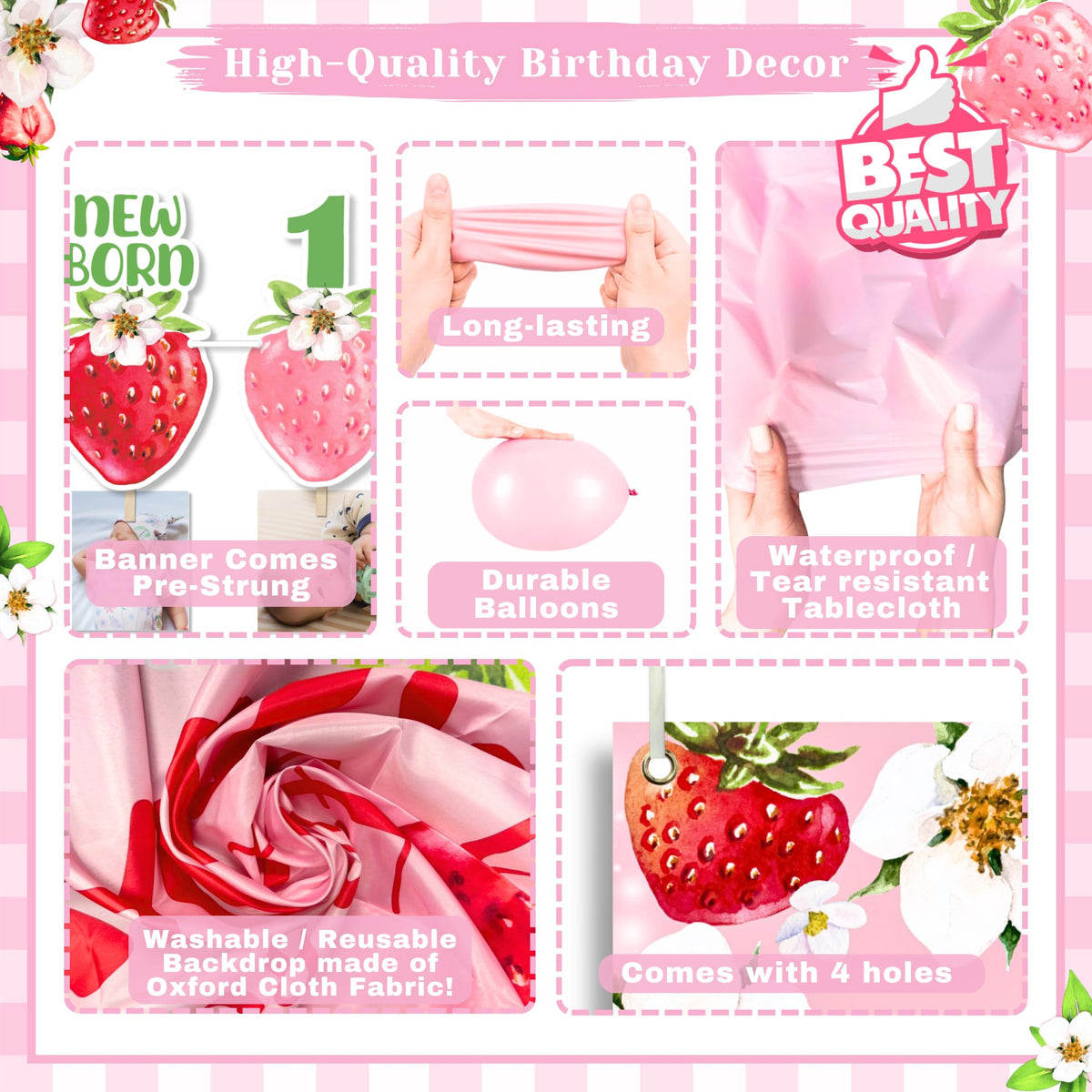RainMeadow berry cake toppers add charming cake moments.
