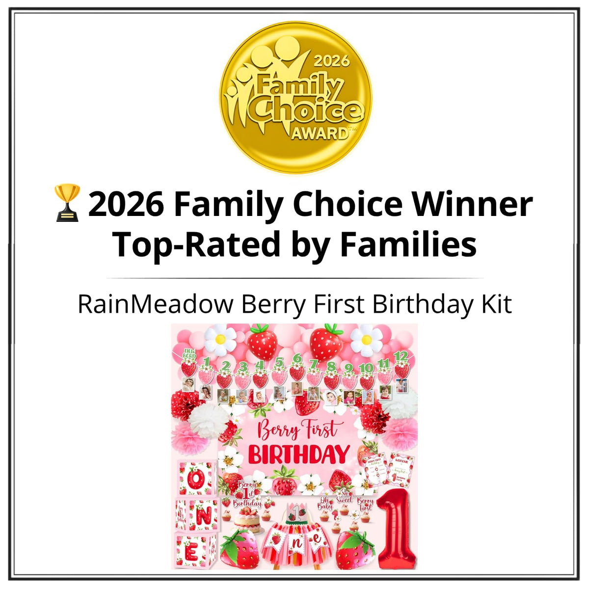 RainMeadow berry-themed balloon arrangement adds color to milestone celebrations.