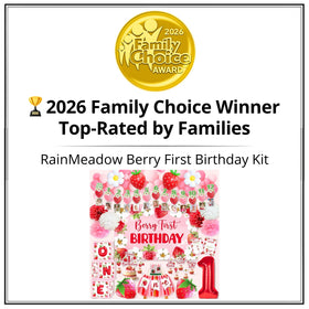 RainMeadow berry-themed balloon arrangement adds color to milestone celebrations.