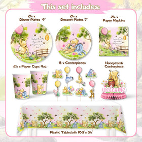 RainMeadow Winnie napkins provide cute napkin accents for guests.
