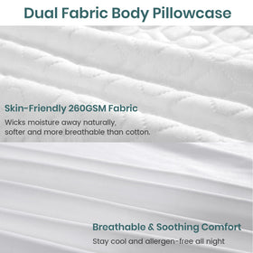 Rainmr heat-wicking outer cover photo highlights breathable night comfort