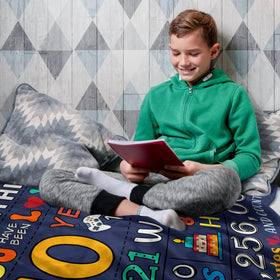 Rakoviol 50x60 blanket provides a comfy lounging accessory for kids